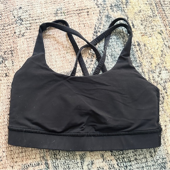 lululemon athletica Other - Lululemon Black Sports Bra sz 4